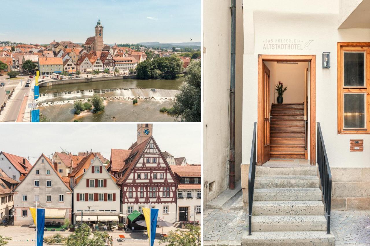 Das Hoelderlein - Altstadthotel Nuertingen Kültér fotó